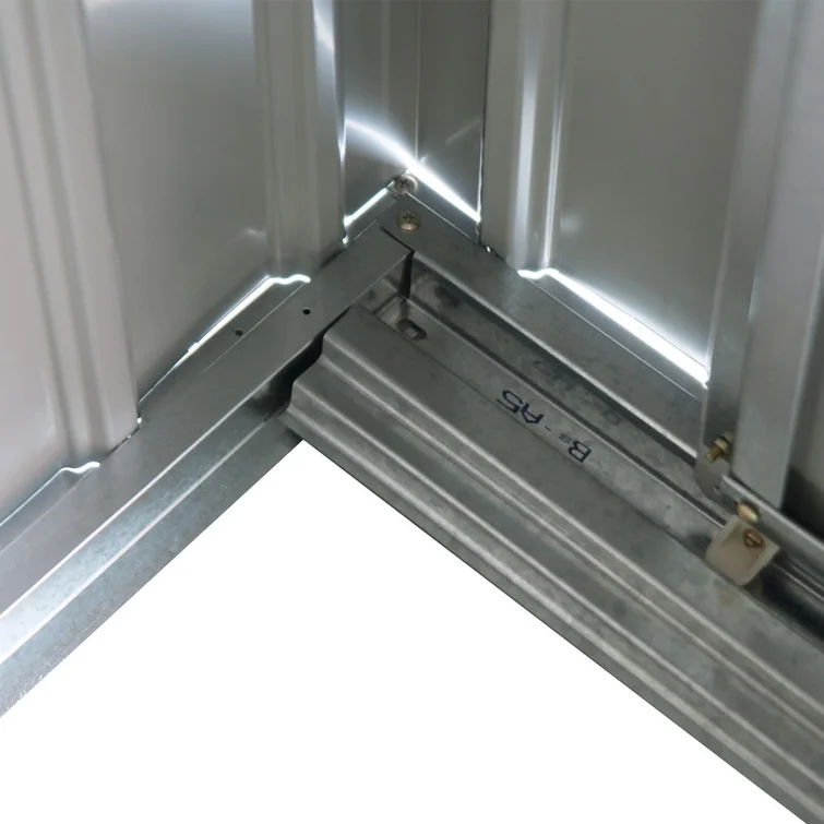 7 ft. W x 4 ft. D Tool Shed