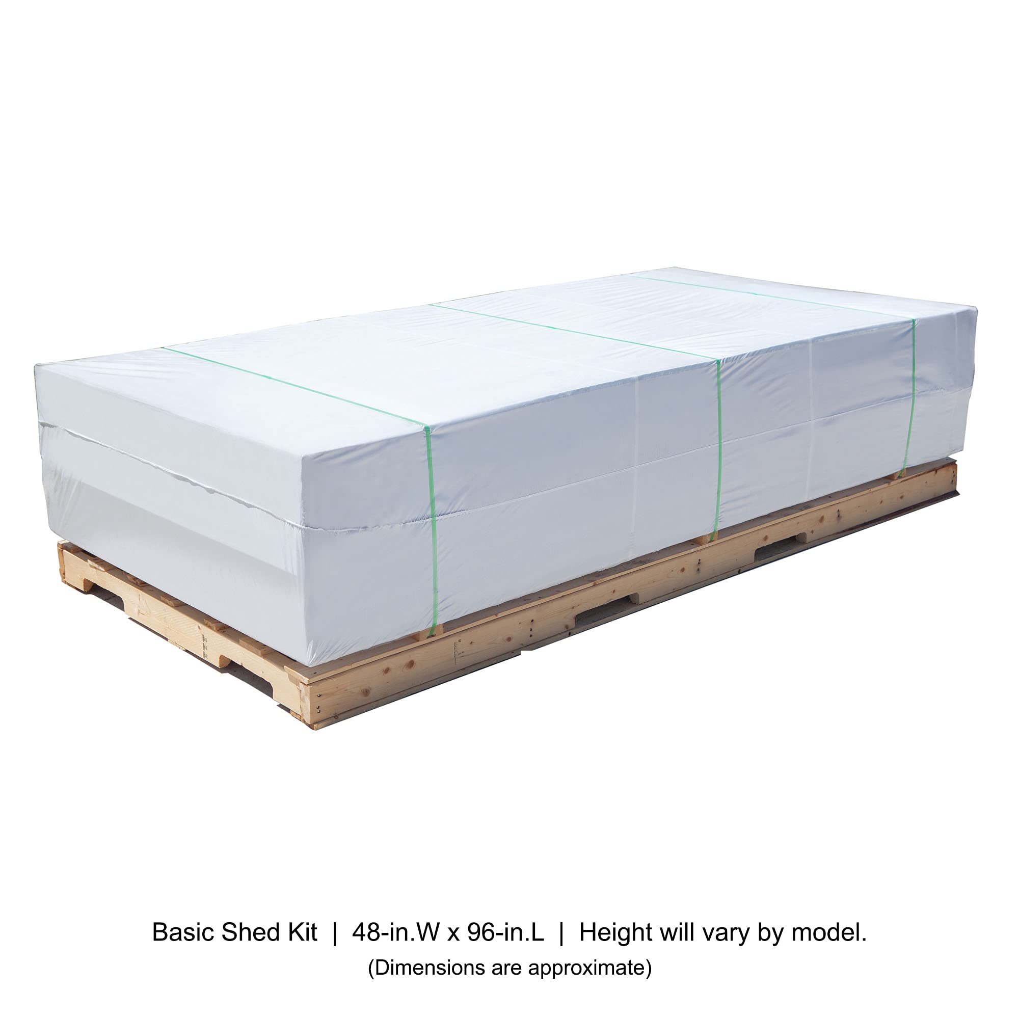 【Storage Shed】Trident 8x12 Do-it-Yourself Wooden Storage Shed