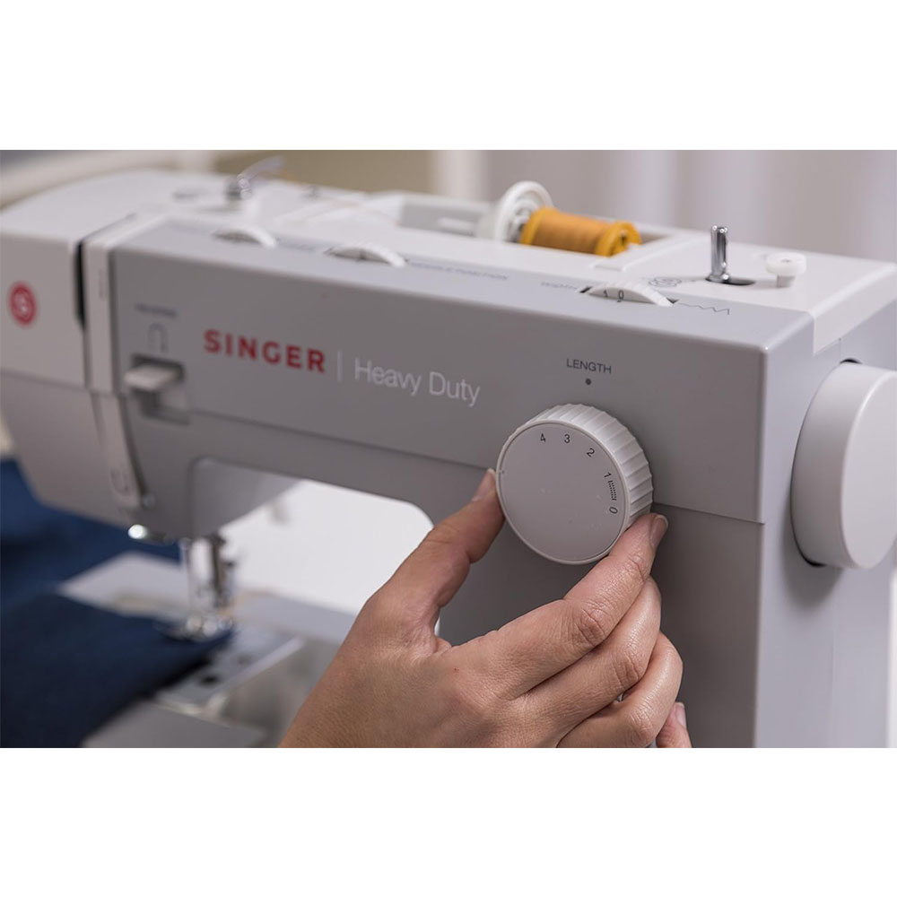 SINGER | Heavy Duty 4411 Sewing Machine with 11 Built-In Stitches, & Black Carrying Case