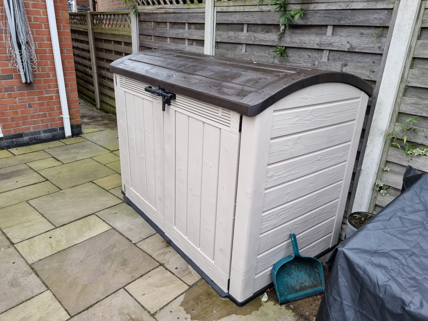 【Storage Shed】【BS】Keter Store-It Out Ultra Outdoor Garden Storage, Bike Shed, Bin Store and More