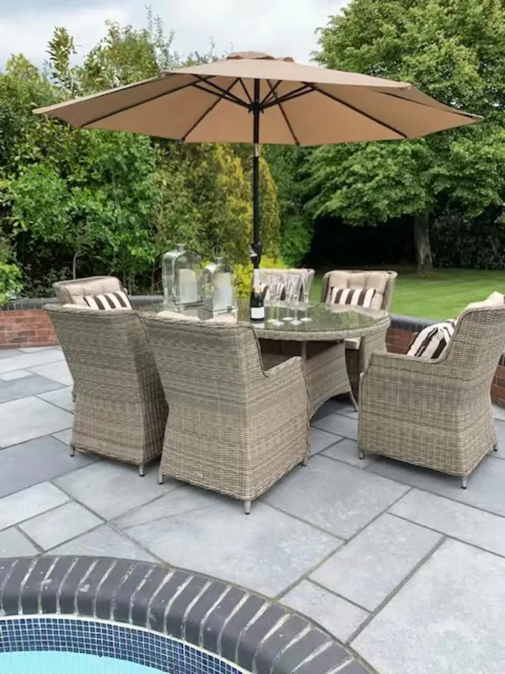 Great Value - Oval Set of 6 Portland Armchairs