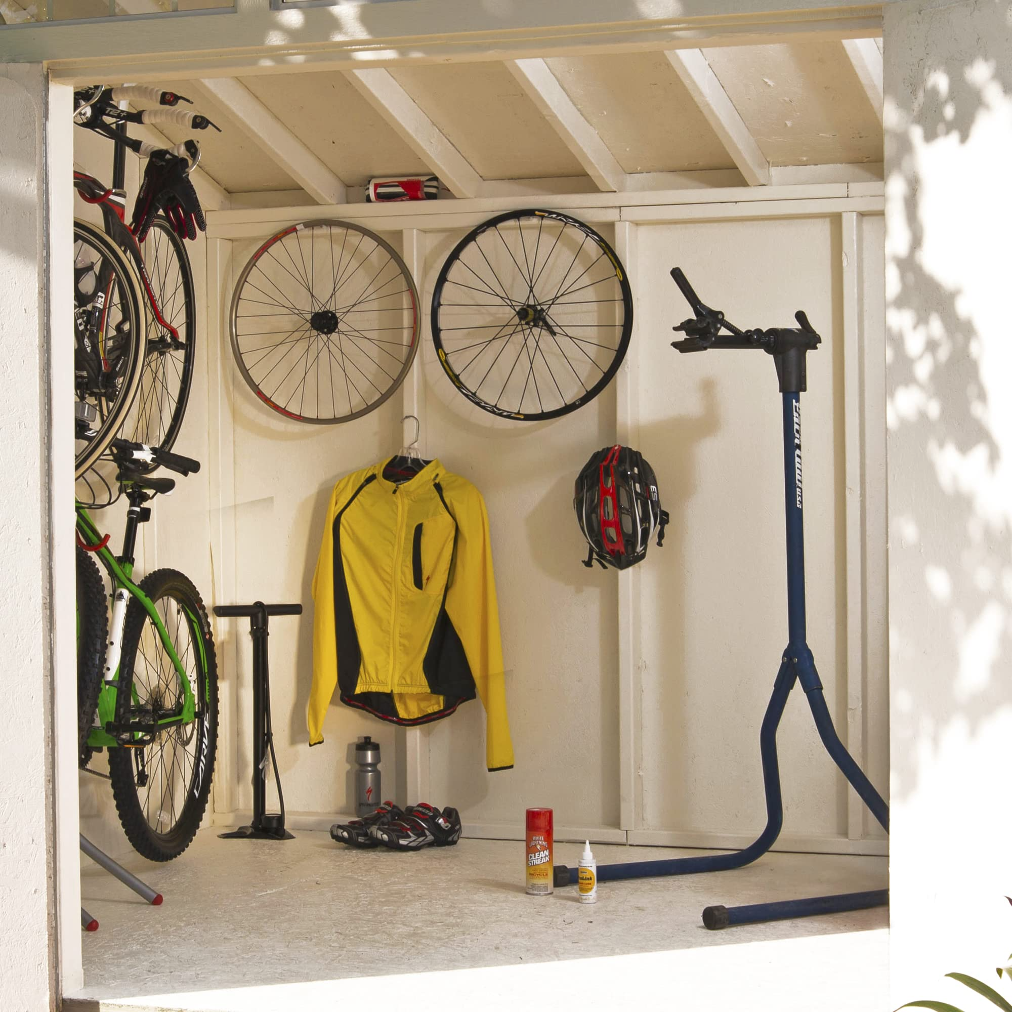 【Storage Shed】Palisade 12x8 Do-it-Yourself Wooden Storage Shed with Floor