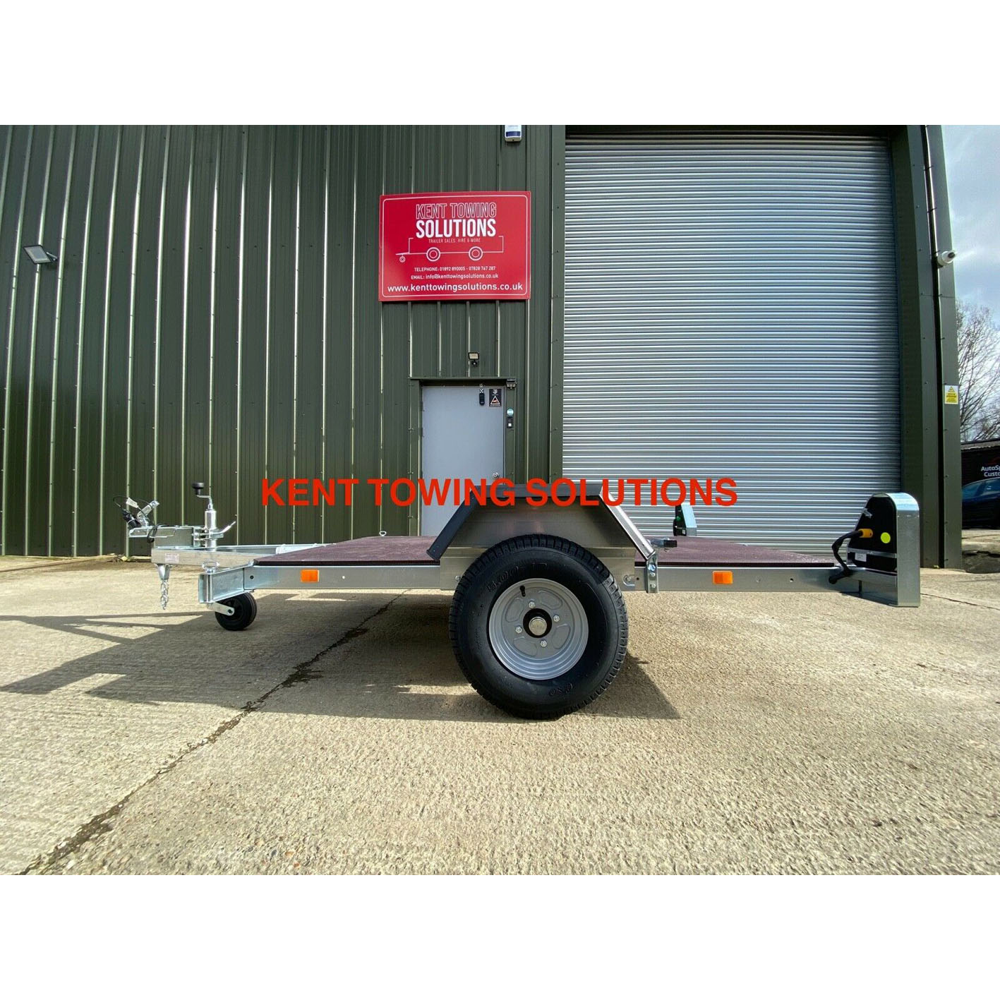 New Elder CH451 Trailer with Flat Floor ✅ Multipurpose Trailer + Wooden Floor
