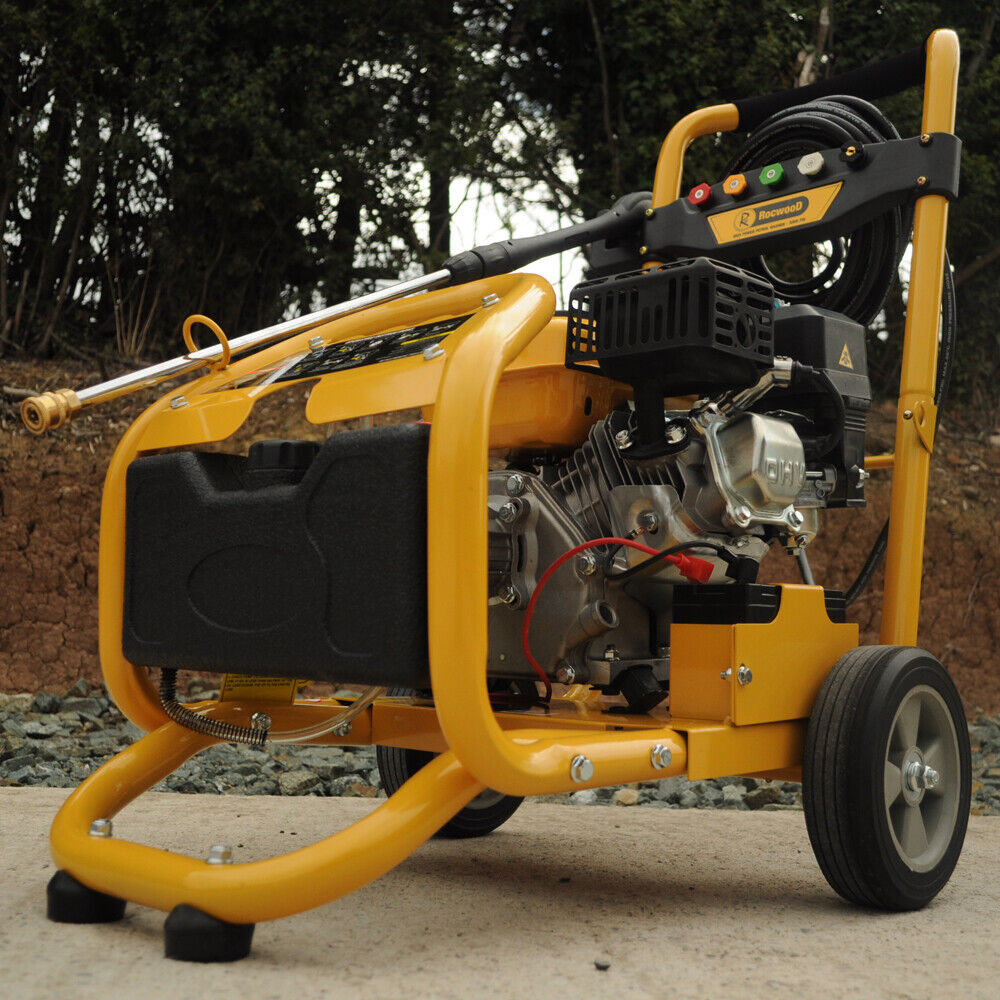 Petrol Pressure Power Washer ELECTRIC START 3950 PSI 8HP Jet Washer