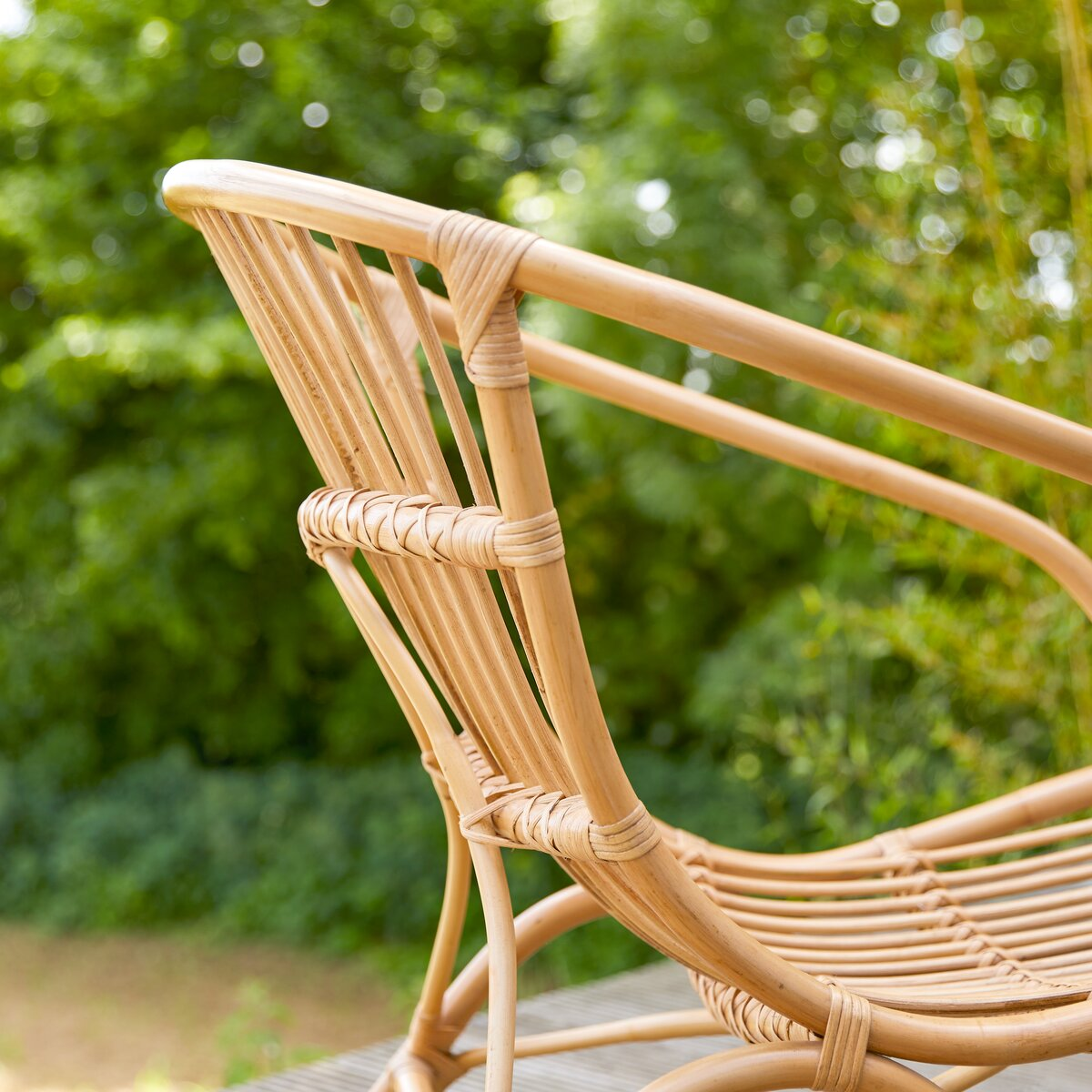 Rattan garden Armchair