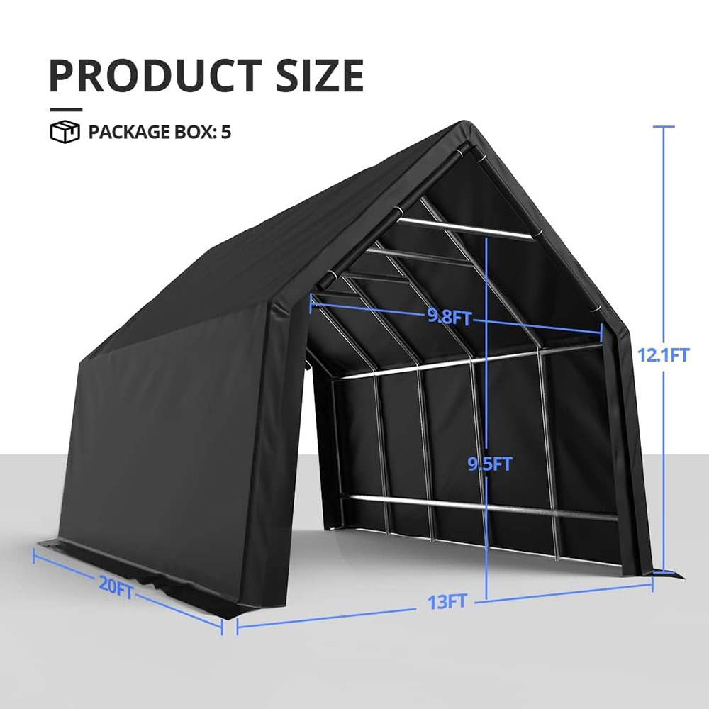 KING BIRD Heavy Duty Snow Carport