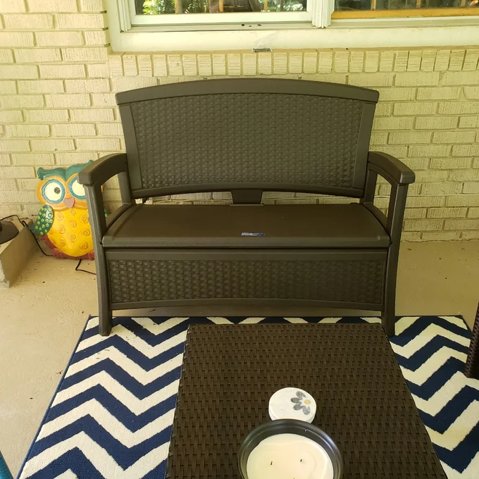 【Storage Shed】Outdoor Elements Storage Bench